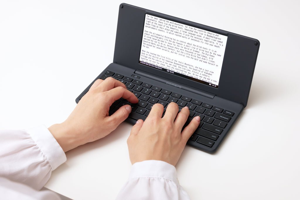 pomera - Full-Suite Typewriter For Focused Writing Includes Screen Protector Film