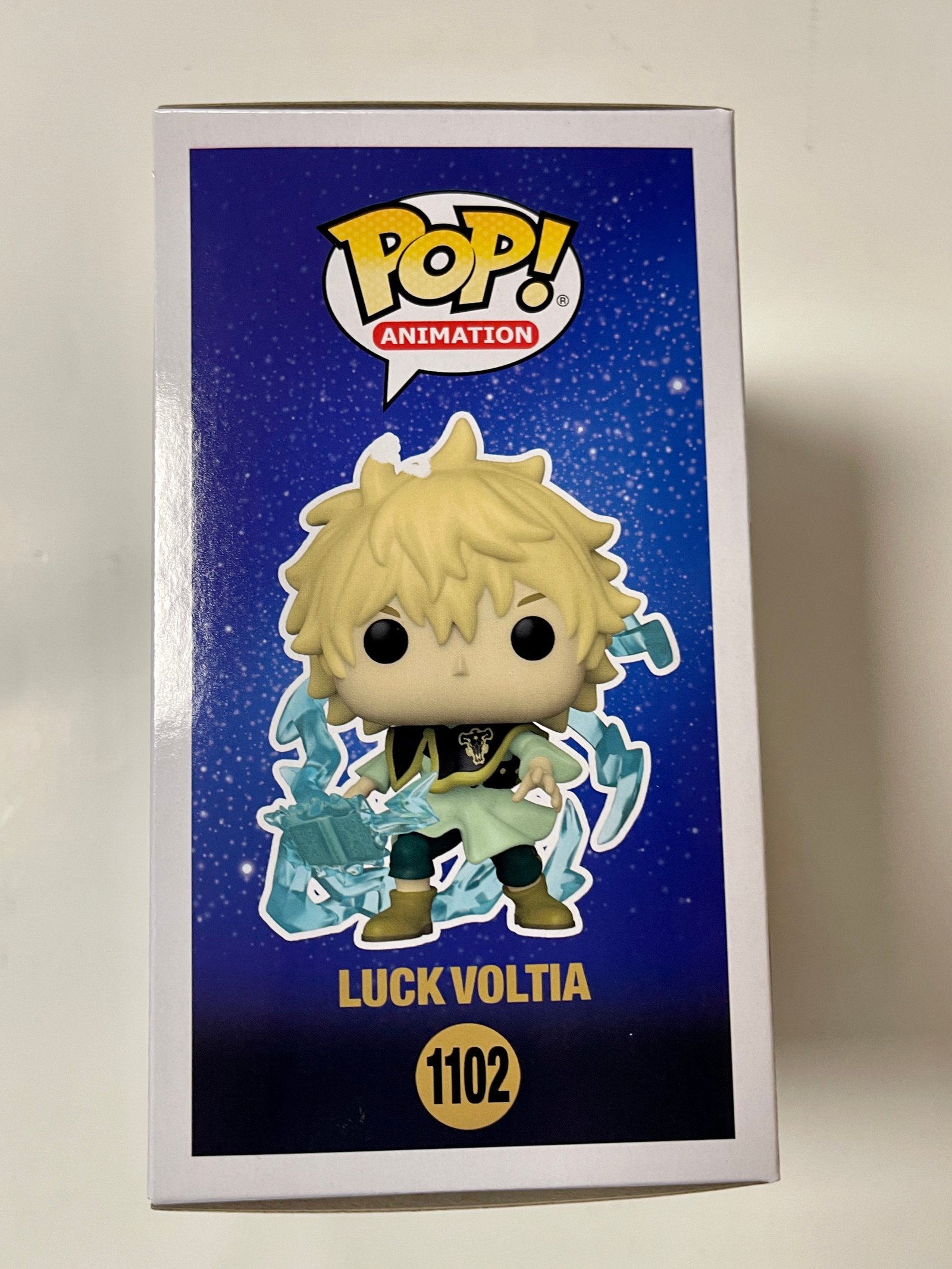 Funko Pop! Animation Luck Voltia #1102 Black Clover 2022 AAA Anime Exclusive